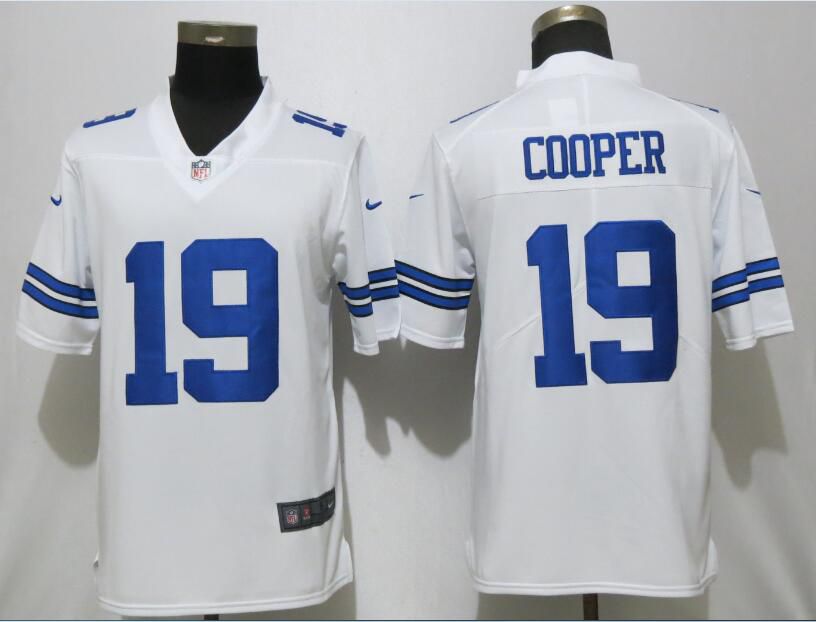 Men Dallas cowboys #19 Cooper White Nike Vapor Untouchable Limited Playe NFL Jerseys